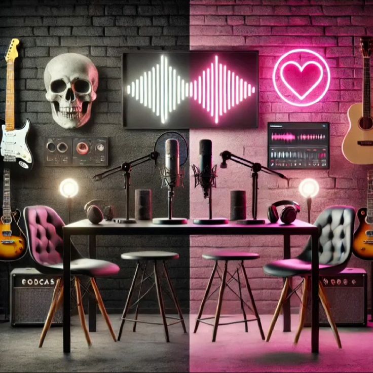 Podcast Room Setup