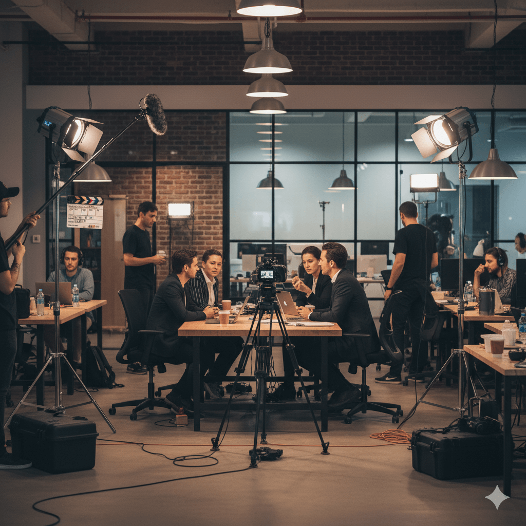 Worklush Spaces Movie Shoot